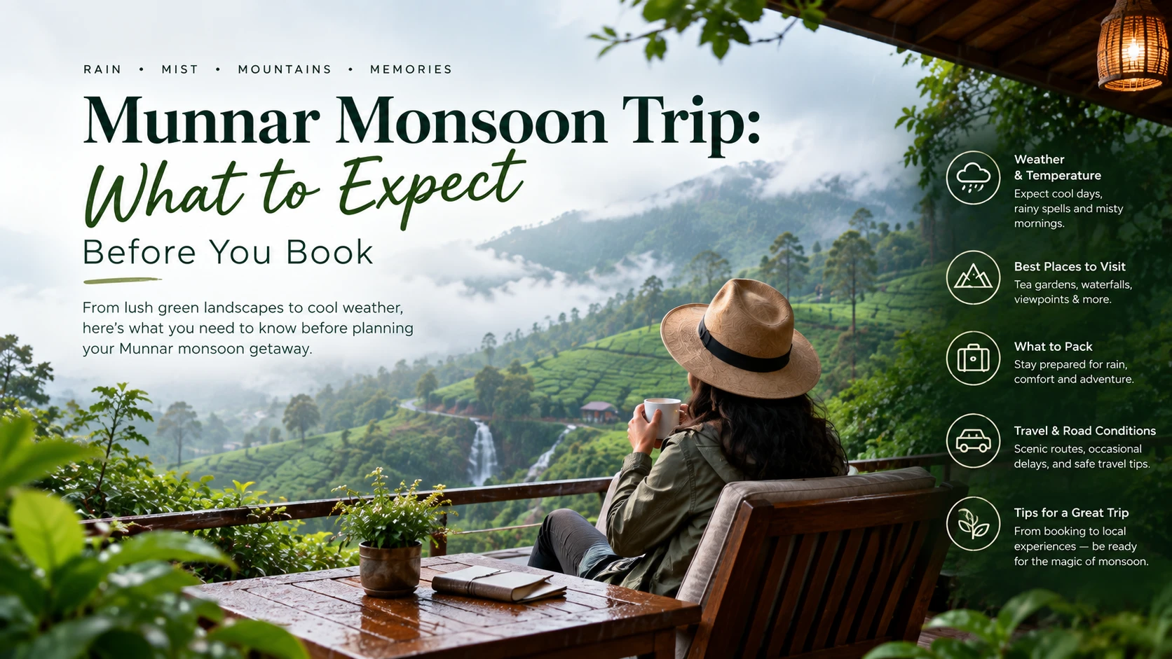 Munnar Monsoon Trip: What to Expect Before You Book